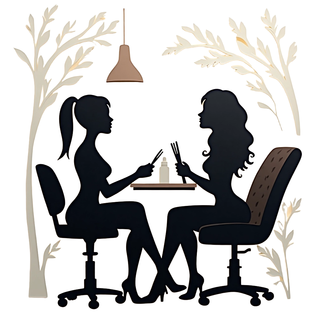 Dinner Date Silhouette